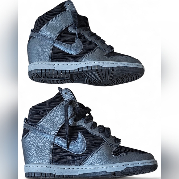 Nike Dunk Sky Hi Wedge Sneakers Size 6.5 - Picture 4 of 9